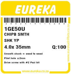 1GE50 - Chipboard Screw -1GE50_Label_T